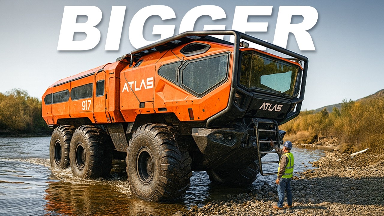 THE BIGGEST OFF-ROAD AMPHIBIOUS VEHICLES YOU NEVER KNEW EXISTED!