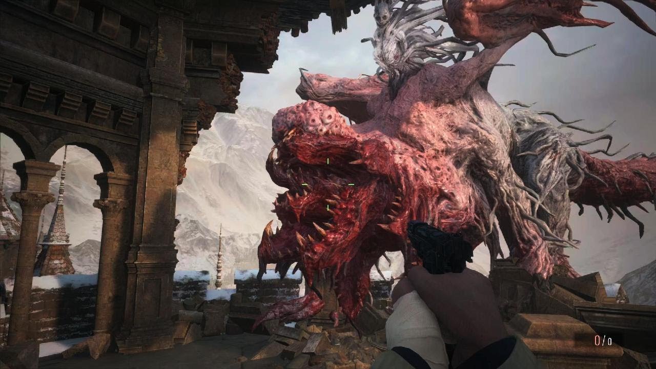 Resident Evil Village of Shadows, Lady Dimitrescu Boss Fight: NO INFINITE AMMO/SPECIAL WEAPONS [PS5]
