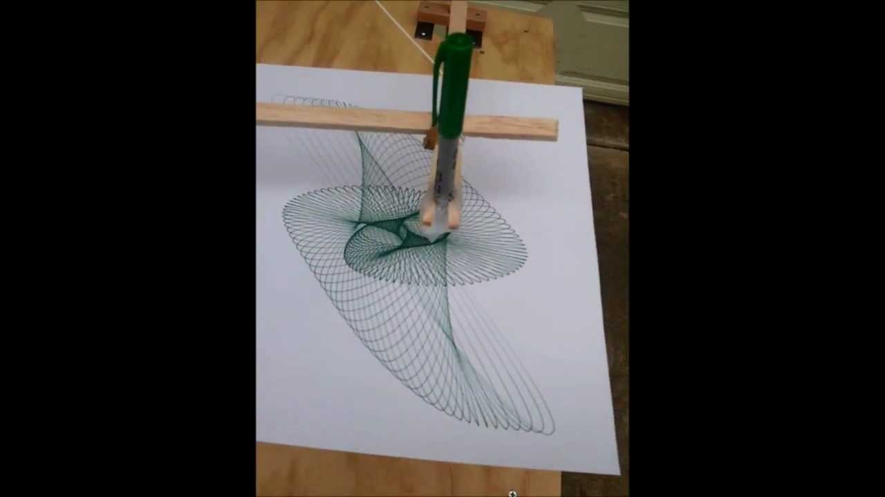 Three Pendulum Harmonograph