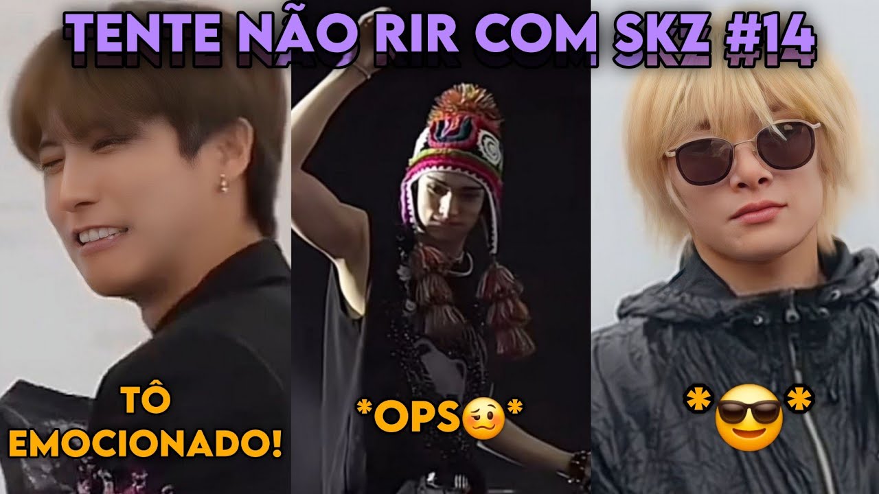 Tenho CERTEZA que vc vai rir com esse TENTE NÃO RIR com STRAY KIDS #14 