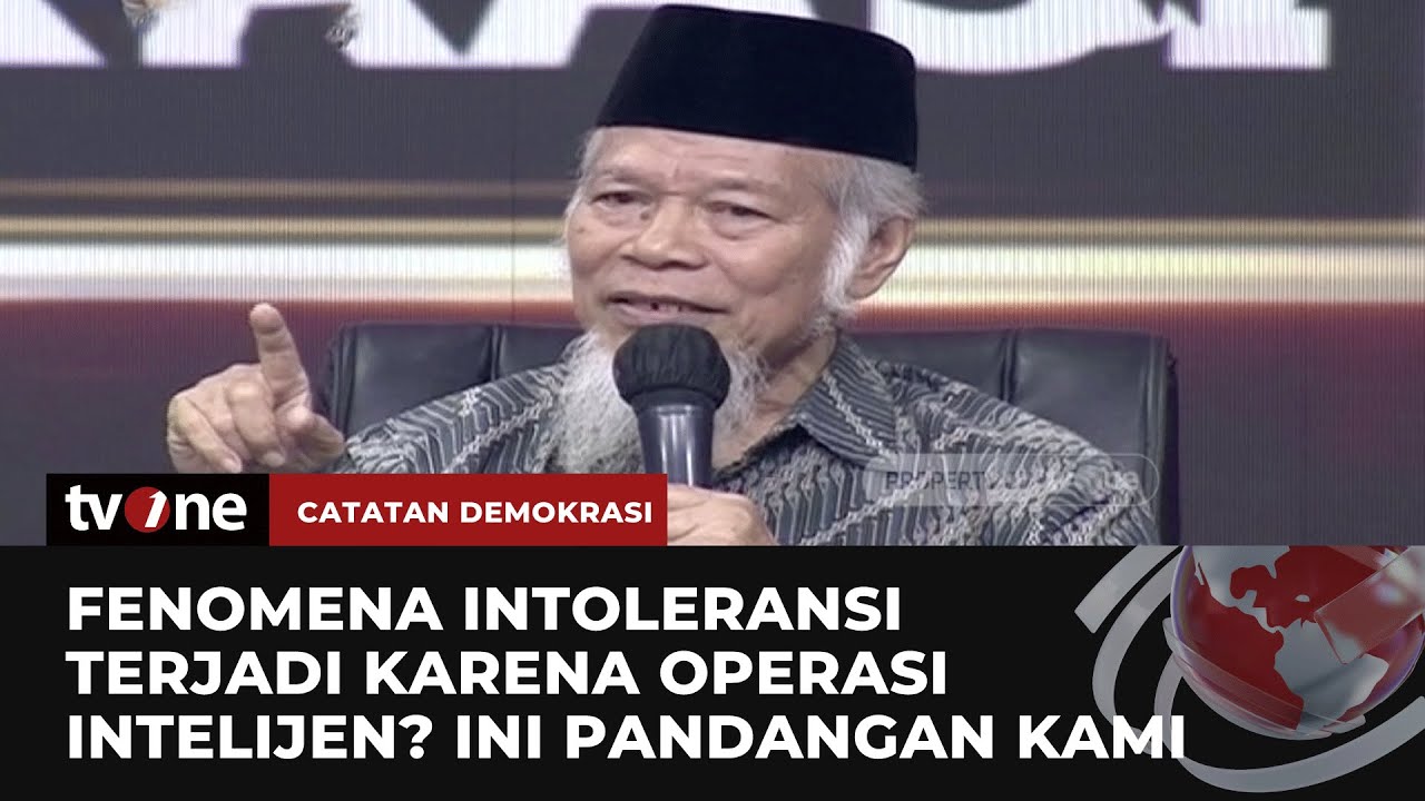 Pandangan KAMI Soal Fenomena Intoleransi di Indonesia | Catatan Demokrasi tvOne