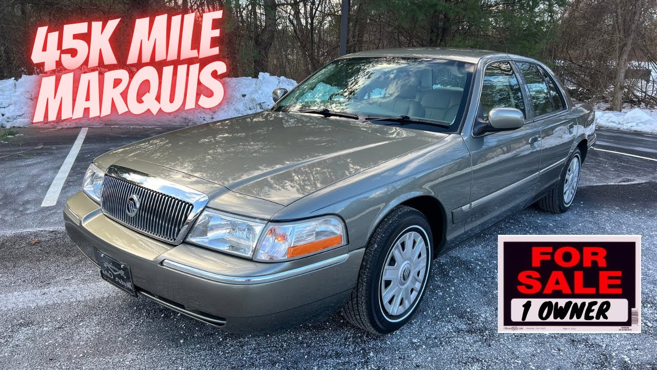 2004 Mercury Grand Marquis GS 45K Miles FOR SALE by Specialty Motor Cars