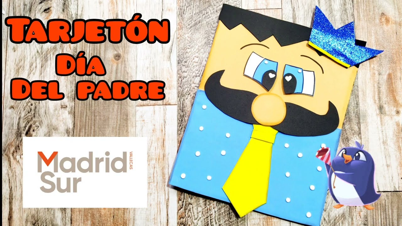 Talleres creativos - Tarjetón Día del Padre
