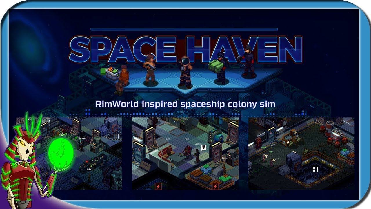 SPACE HAVEN Gameplay | Building the Arkship and Fighting Pirates | 2 | KickStarter Gameplay