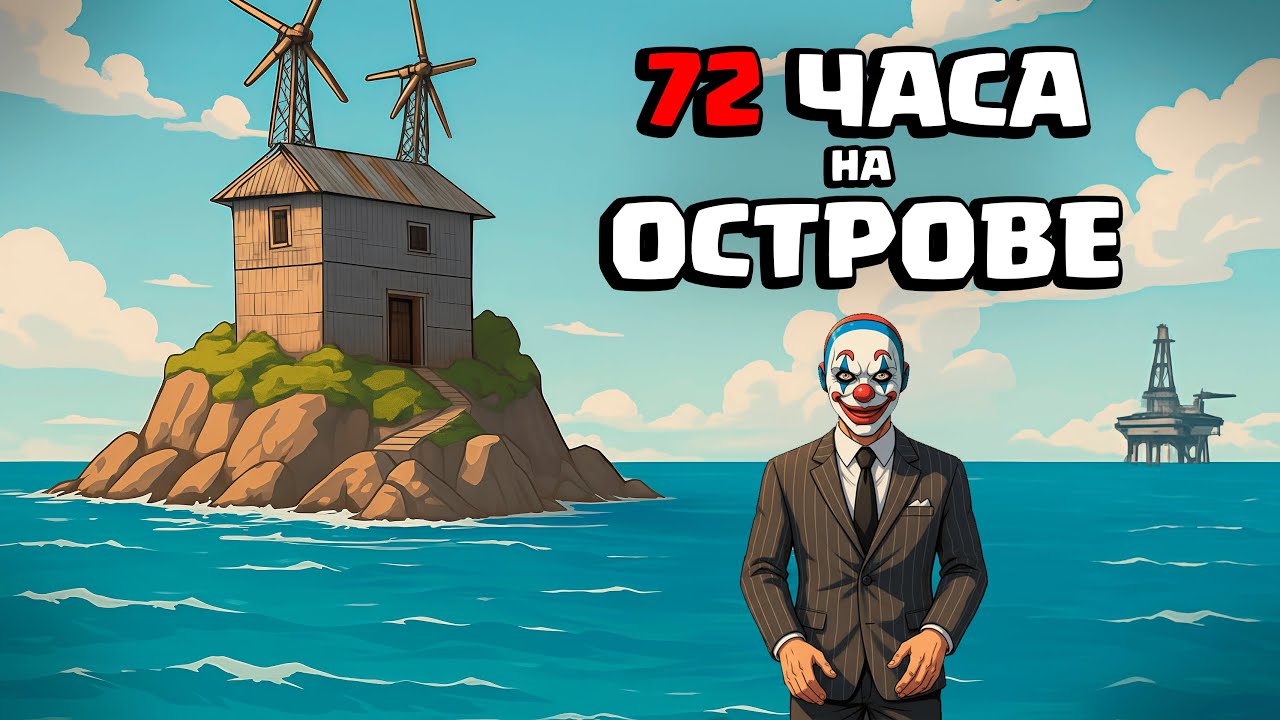 Мы жили 72 ЧАСА на ОСТРОВЕ в RUST и вот что случилось...