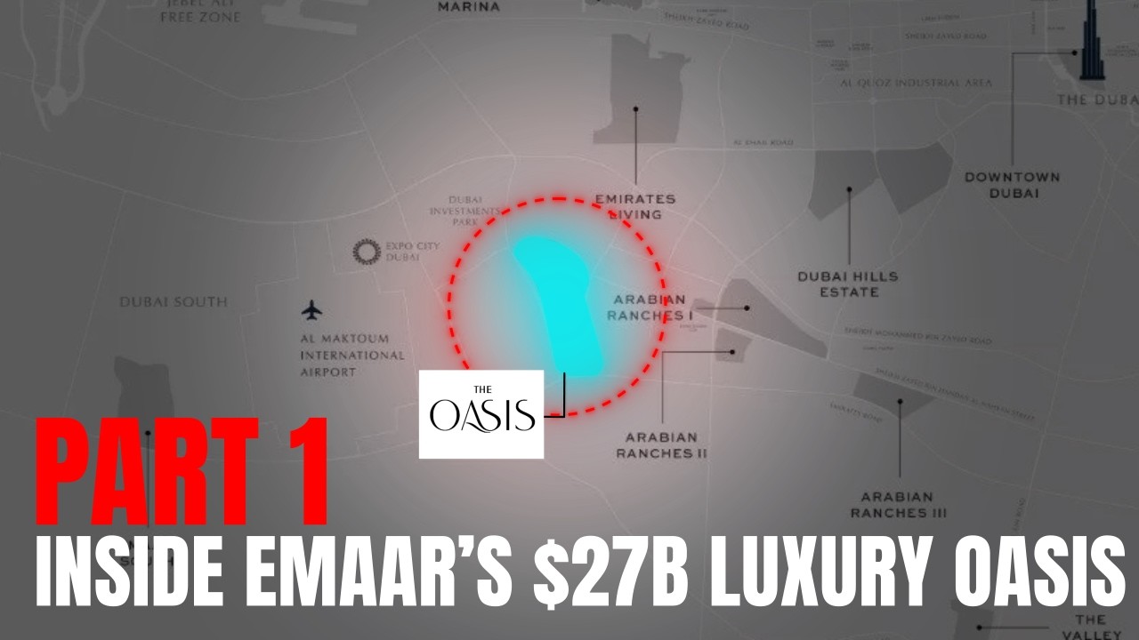 The Oasis by Emaar – самый эксклюзивный жилой комплекс роскошных вилл в Дубае (Часть 1)