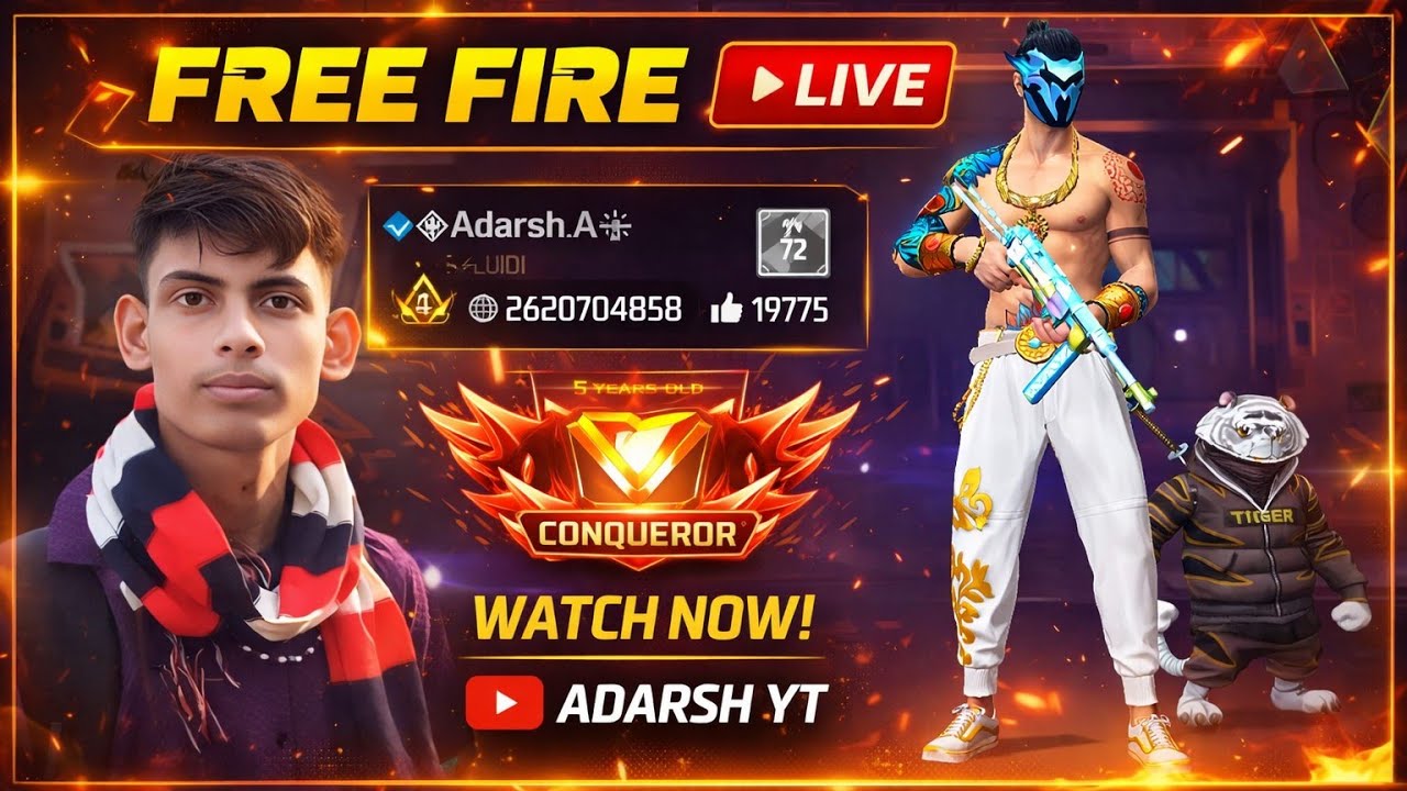 ADARSHA YT is live!