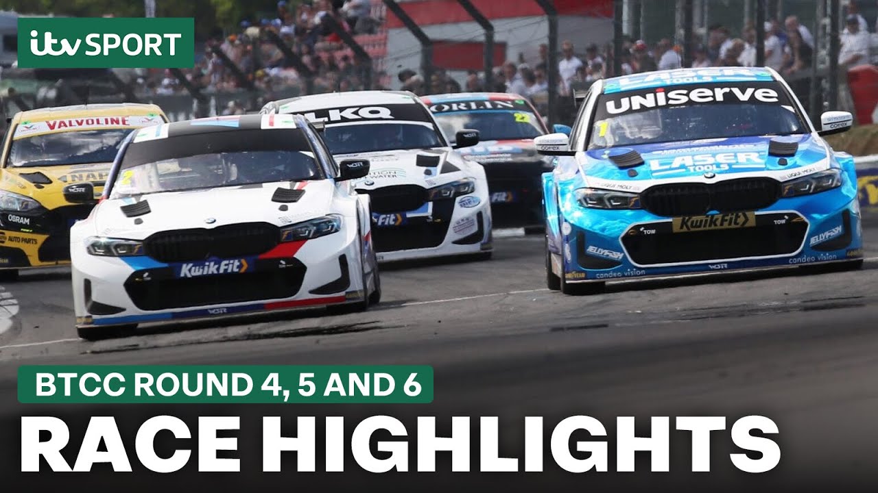RACE HIGHLIGHTS: BTCC Round 4, 5 and 6 @ Brands Hatch 2025 🏁 | ITV Sport