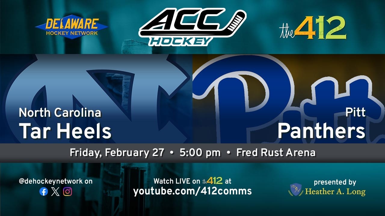 ACCHL on the412 • Quarterfinal #3: North Carolina at Pitt