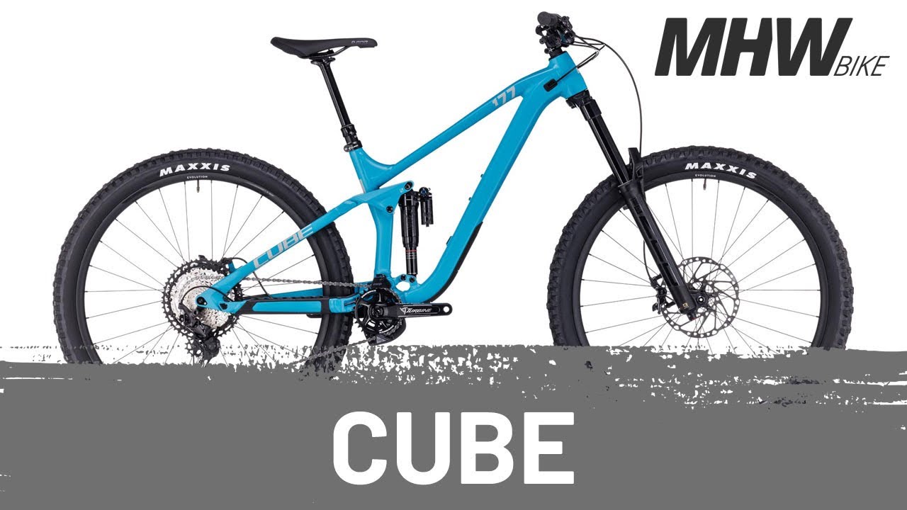 Cube Stereo ONE77 Race 29 bondiblue n grey - Enduro MTB