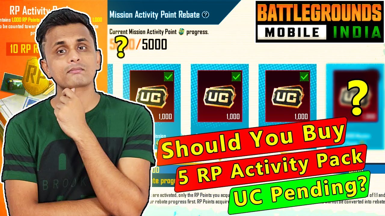 🔥RP Activity Pack BGMI | Should You Buy All 5 RP Activity Pack | RP Activity Pack UC Back Explained