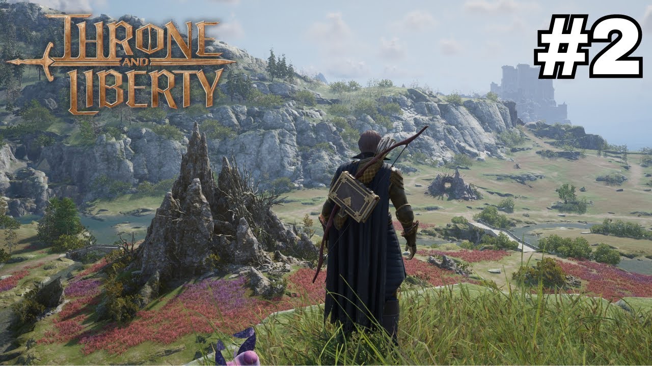 Throne and Liberty - Let's Play Part 2: Longbow & Wand Gameplay