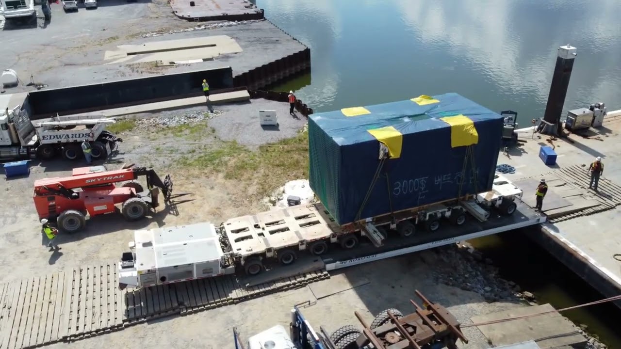 [FNS, INC]INCREDIBLE Heavy Transportation: 225mton Press Machine from New Orleans to Hopkinsville KY