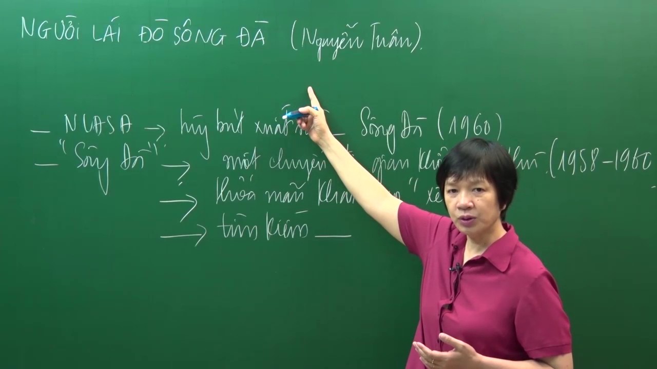 Phân tích người lái đò sông đà (P1) - Lớp 12 - Cô Trịnh Thu Tuyết - PEN-C