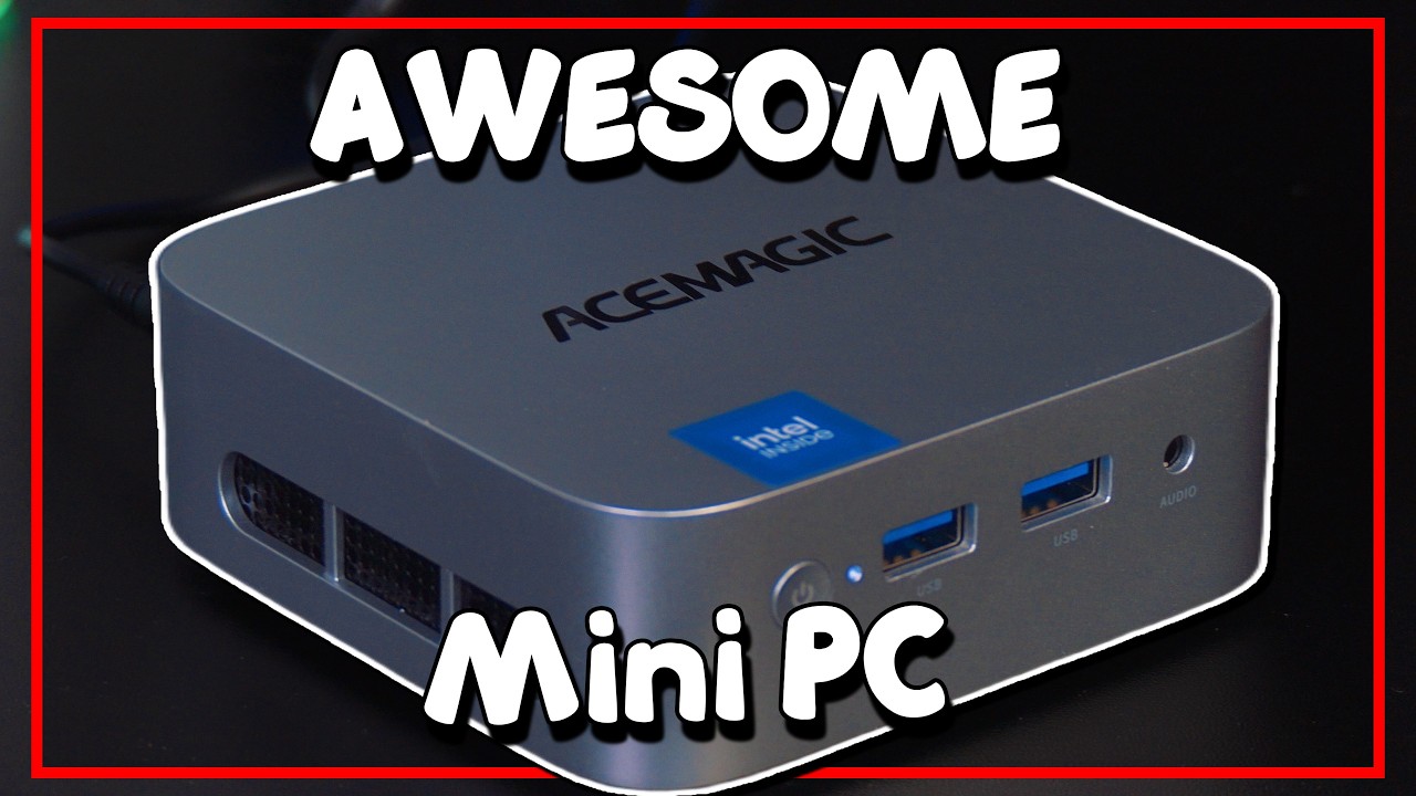 ACEMAGIC Vista Mini V1 | A TINY Office Workhorse Mini PC | Intel Twin Lake N150 4k Ready