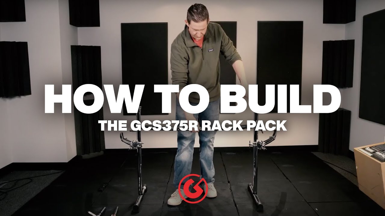 How to set up the GCS375R Curved Rack with Two Curved Wings  | Instructional Build