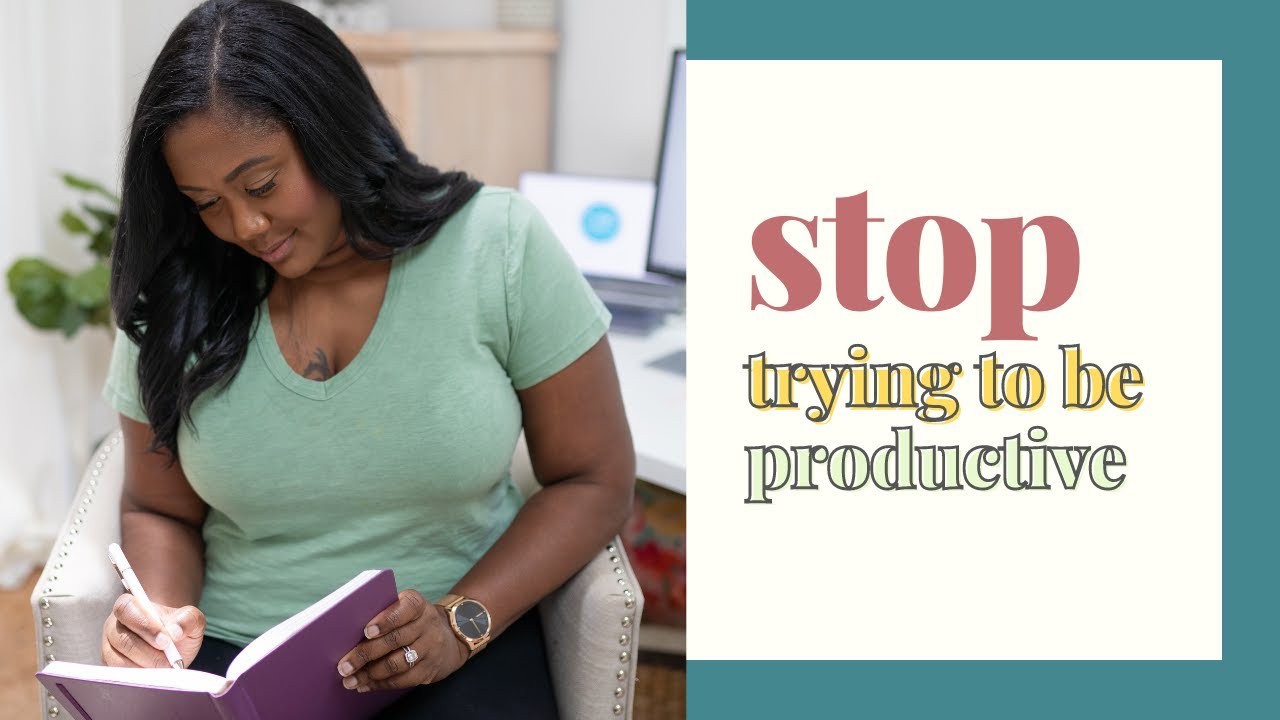 Stop Trying to Be Productive - Do This Instead | Reset Your Life 2021