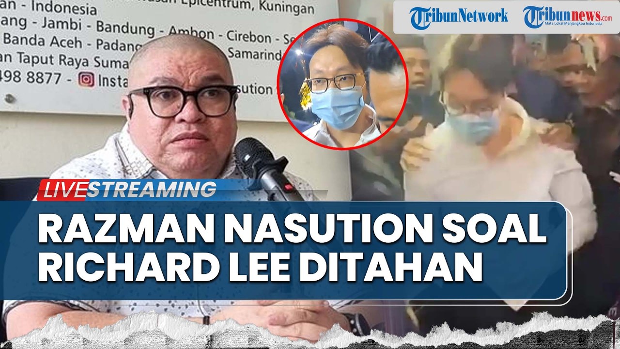 🔴LIVE: Richard Lee Ditangkap, Razman Nasution Langsung Bereaksi Keras