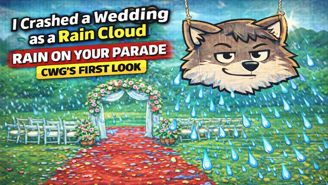 I Crashed a Wedding as a Rain Cloud - Rain on Your Parade CWG's First Look