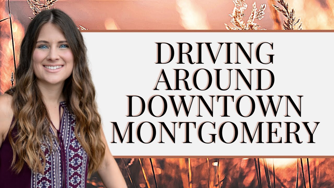 Montgomery TX - Driving Around Downtown Montgomery