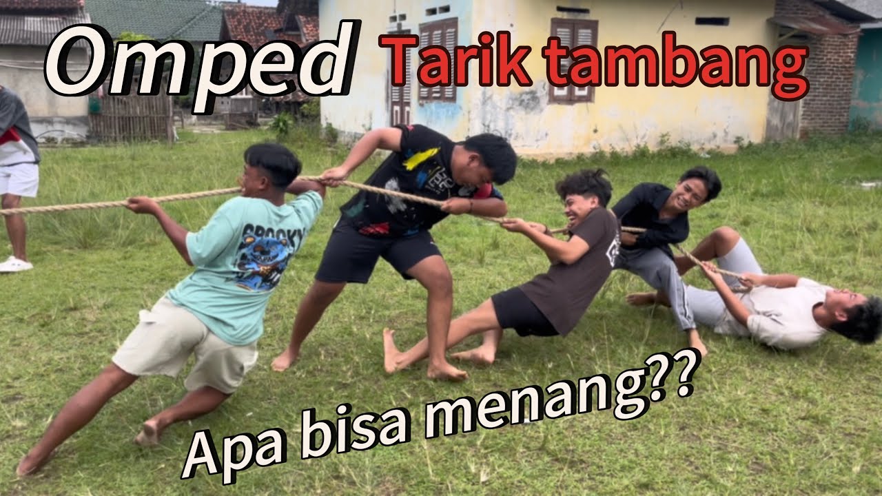Dibalik layar Omped visual (Omped tantang tarik tambang)