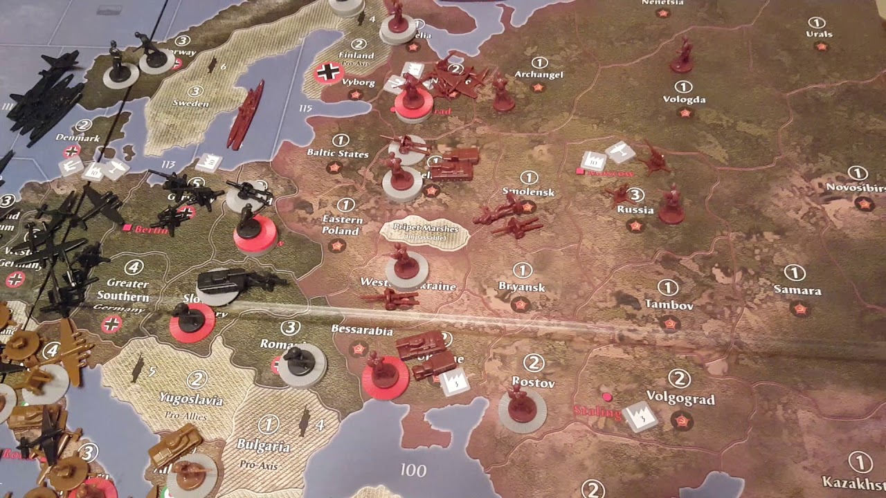 Axis and Allies 1940 Global: The Marxist March