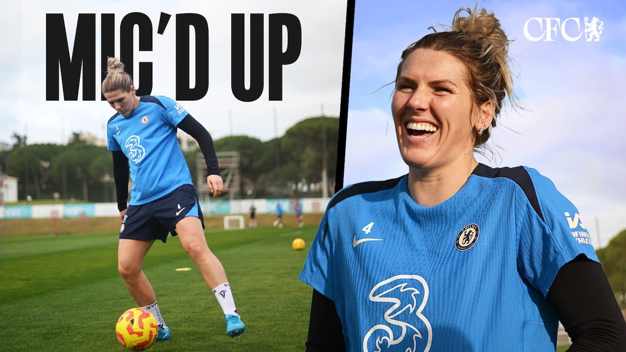 Listen in on MILLIE BRIGHT in Portugal! | MIC'D UP Training Camp 🇵🇹 | Chelsea FC 24/25