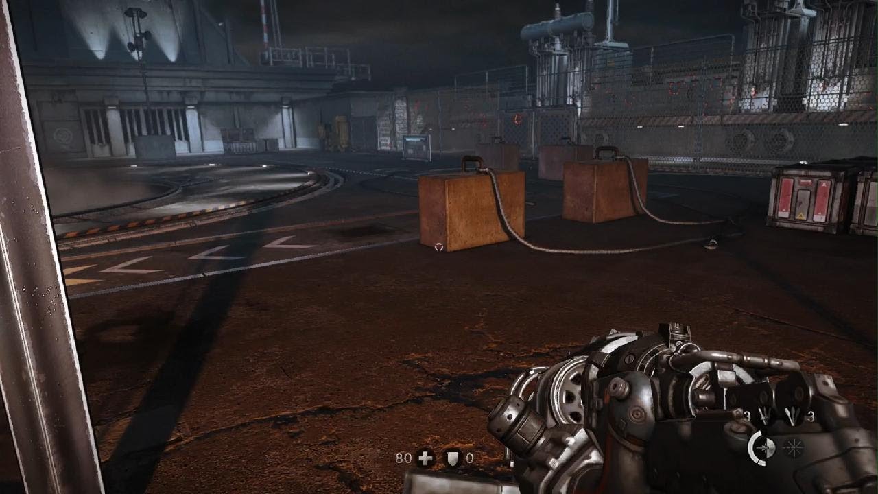 Wolfenstein: The New Order_ boss fight the end 4k ps5 high definition monster killing