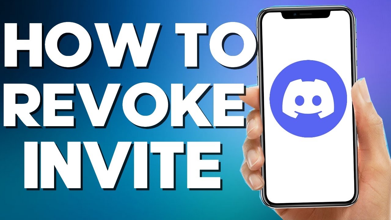 How to Revoke Invite on Discord Mobile