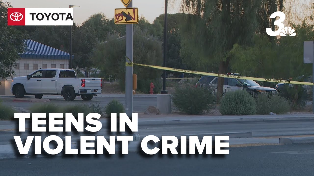 Worries about teen crime despite dropping murder rate in Las Vegas