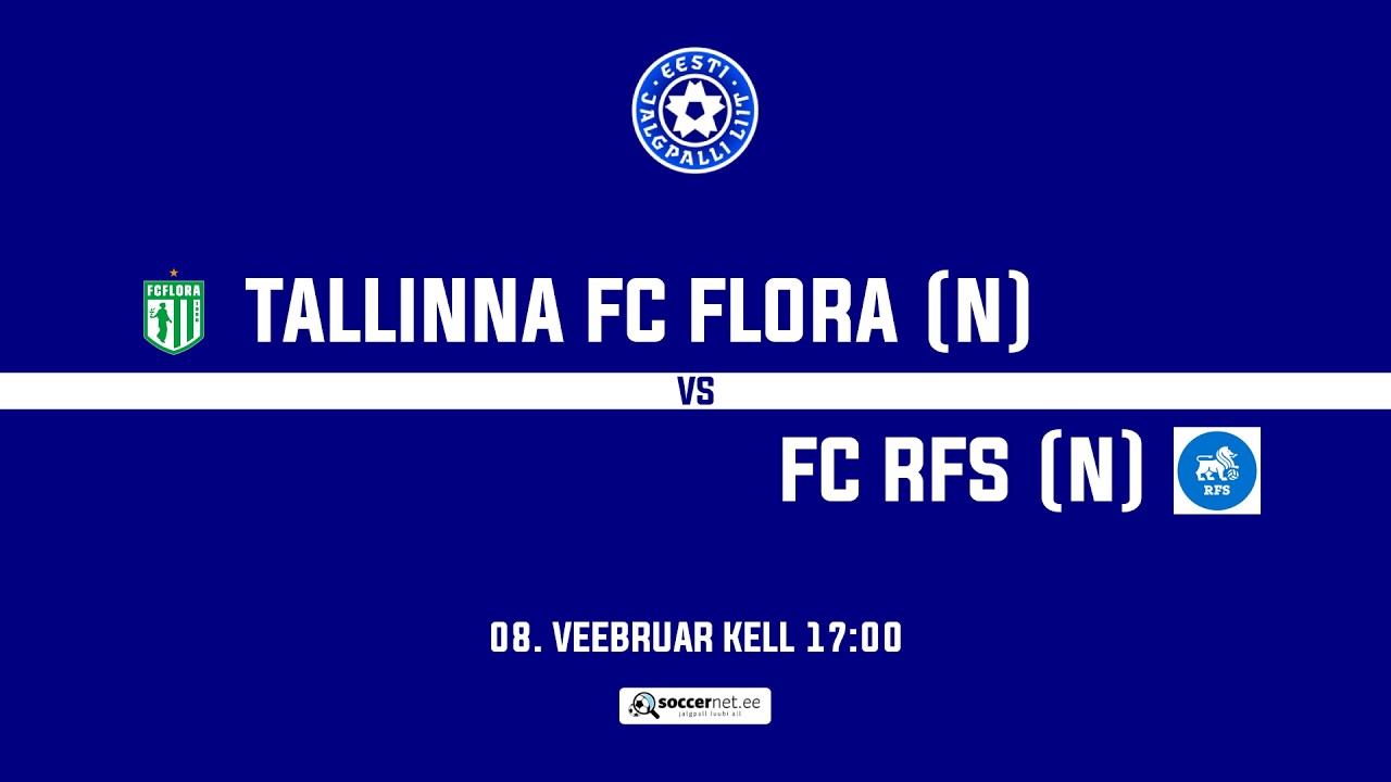 Tallinna FC Flora (N) - FC RFS (N), Naiste Balti liiga 1. voor