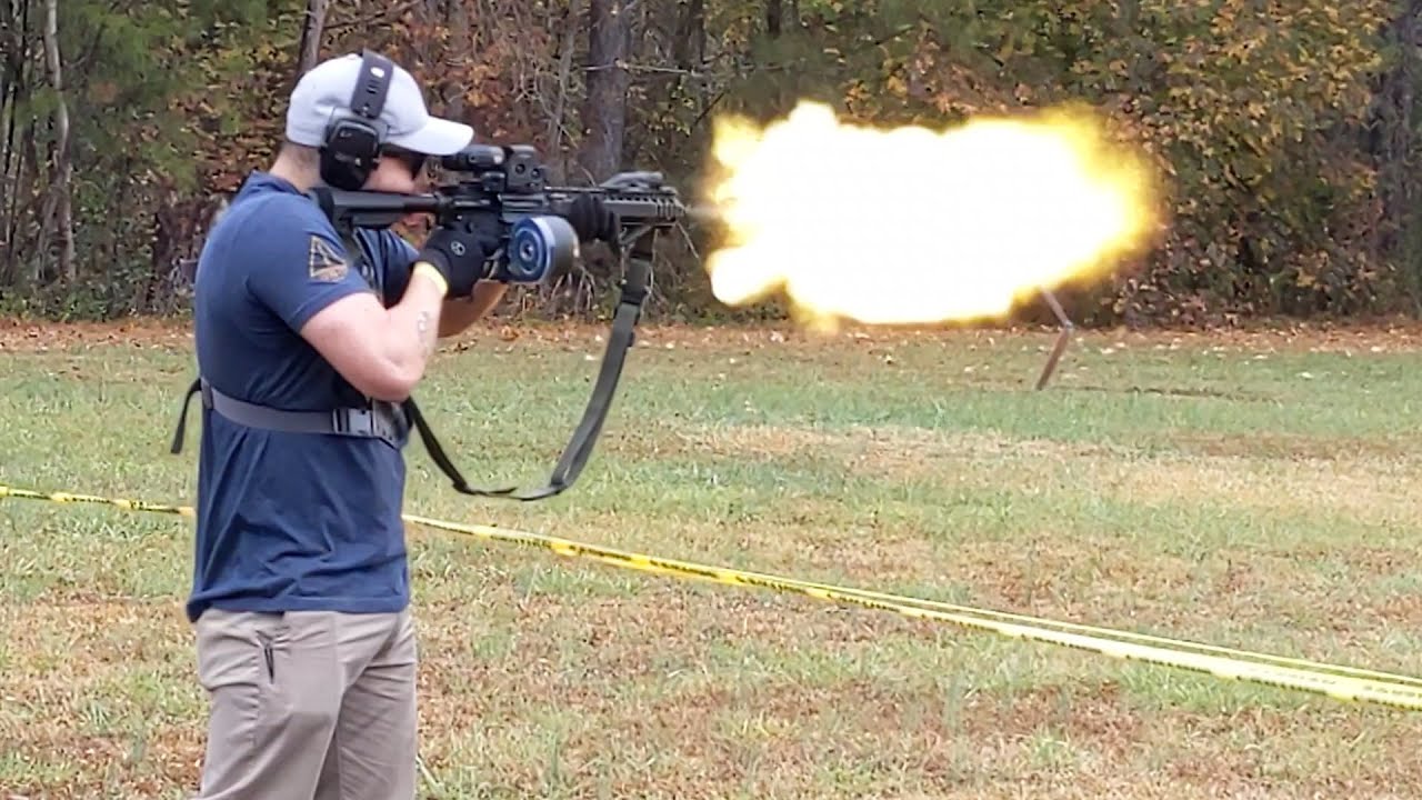 Full Auto Shoot at Red Hill Range 2023 | Ares, Barrett, Browning, Colt, HK, Ingram, Lage, Thompson