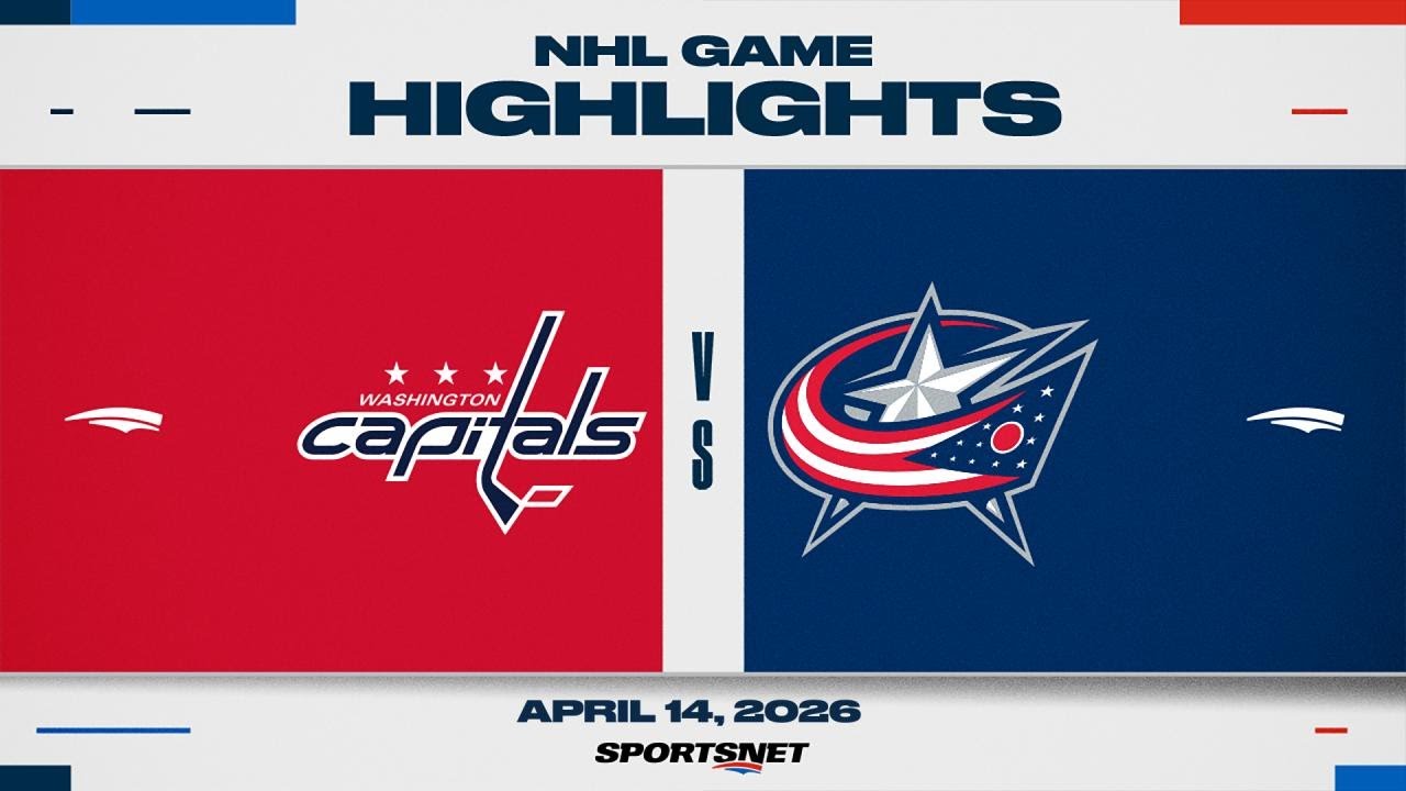 NHL Highlights | Capitals vs. Blue Jackets - April 14, 2026