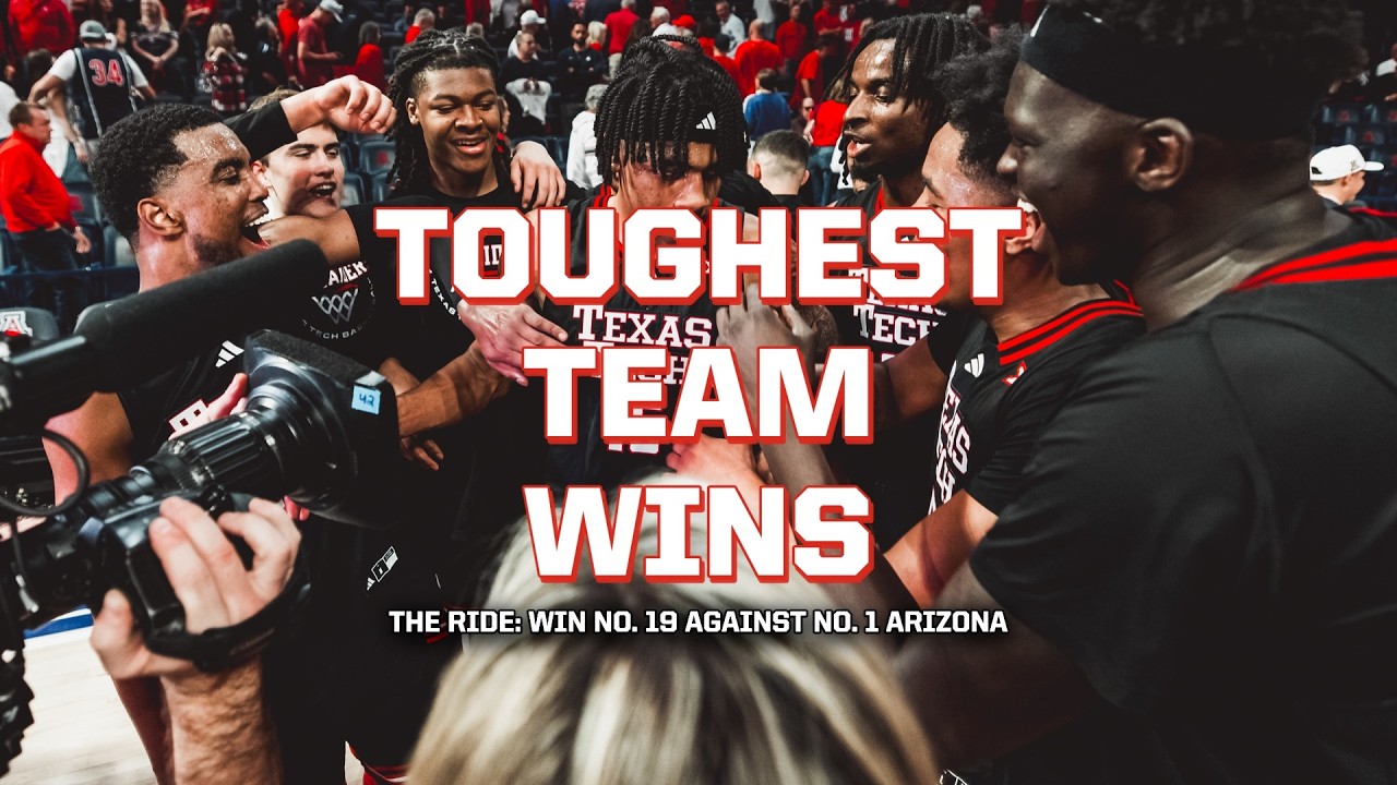 Texas Tech Men's Basketball vs. No. 1 Arizona: The Ride | February 16, 2026