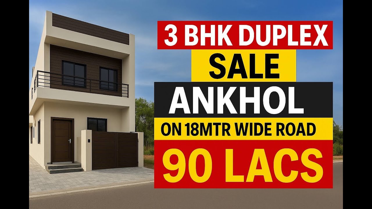 3 Bhk Duplex Sale Ankhol ✅ Vadodara Properties