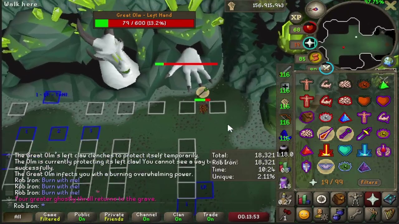 Solo CoX GM Time Example (no lance)