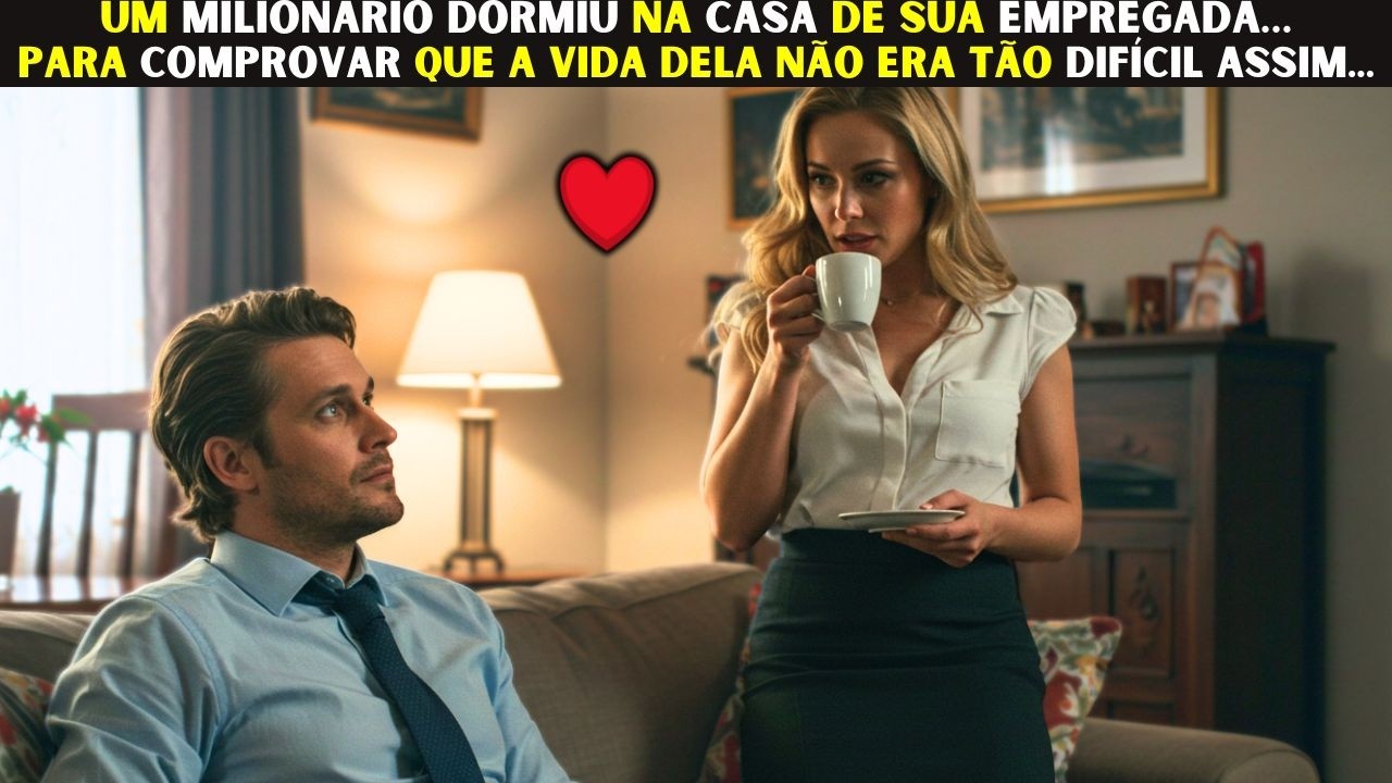 MILIONÁRIO DORMIU NA CASA DE SUA EMPREGADA… PARA COMPROVAR QUE A VIDA DELA NÃO ERA TÃO DIFÍCIL ASSIM