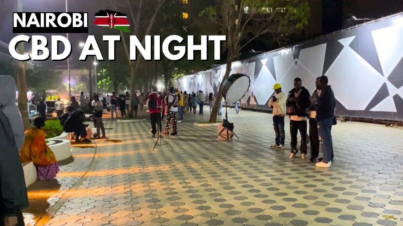 Nairobi CBD at Night | You Won’t Believe How Alive And Lit It Is! | Nairobi Night Life