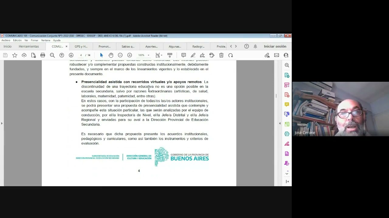La flexibilización del Régimen Académico y el acompañamiento a las trayectorias escolares.