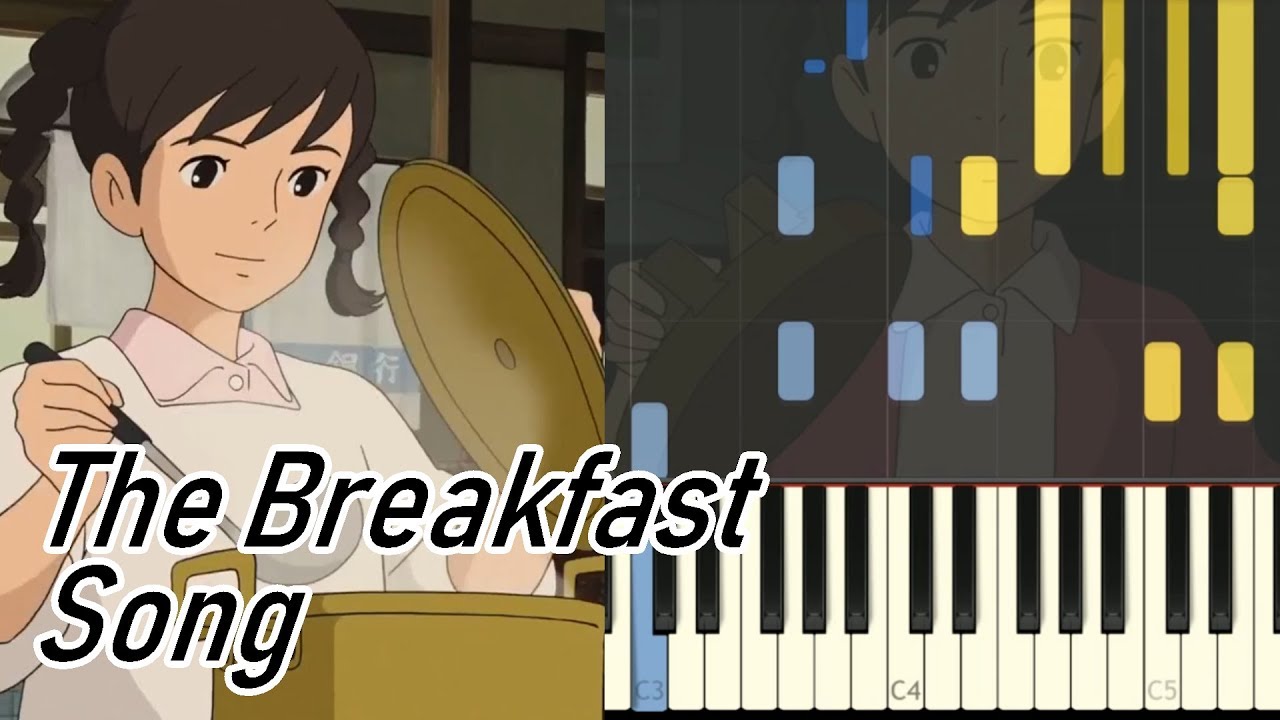 The Breakfast Song - From Up on Poppy Hill [Piano Tutorial]
