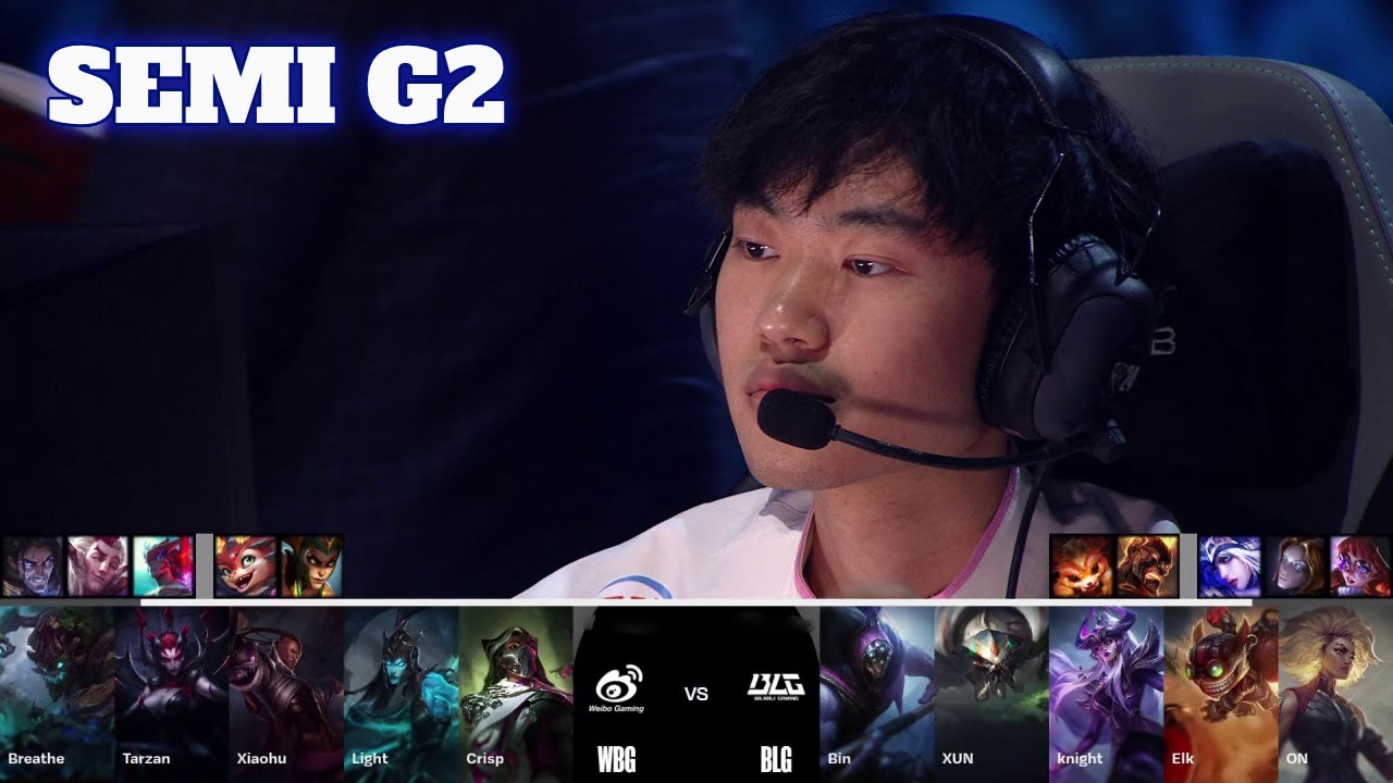 WBG vs BLG - Game 2 | Semi Final LoL Worlds 2024 | Weibo Gaming vs Bilibili Gaming G2 full