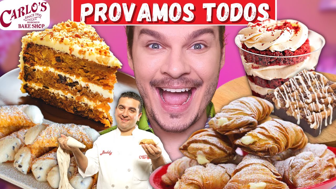 PROVAMOS TODOS OS DOCES MAIS FAMOSOS DO CAKE BOSS / QUAL &Eacute; O MELHOR? - Vale a pena?