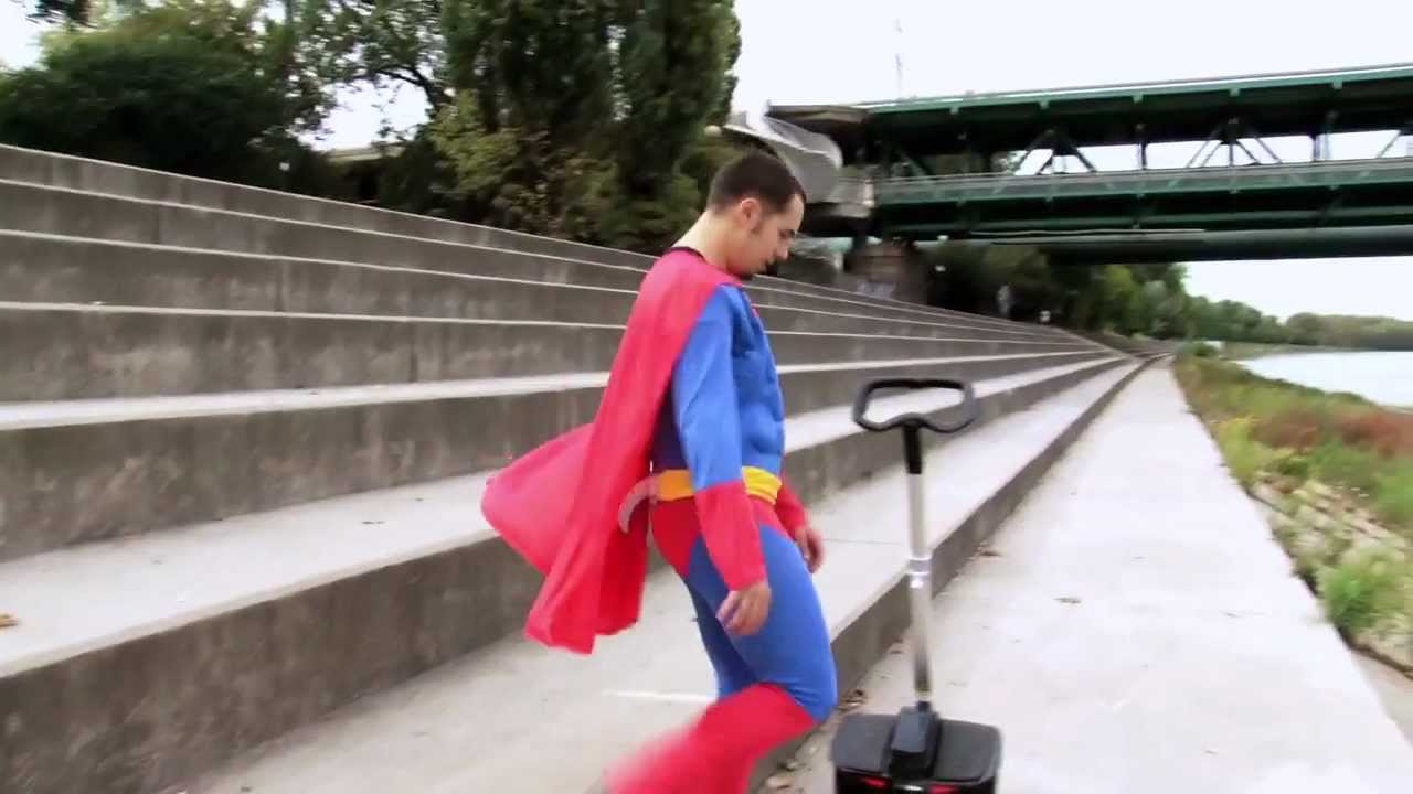 Superman riding Robin M1 by AntyRadio