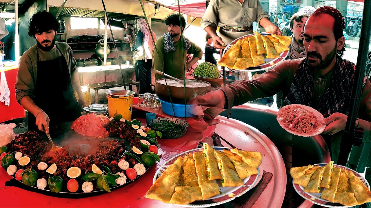 BEST AFGHANI STREET FOOD Compilation | Kabul Afghanistan