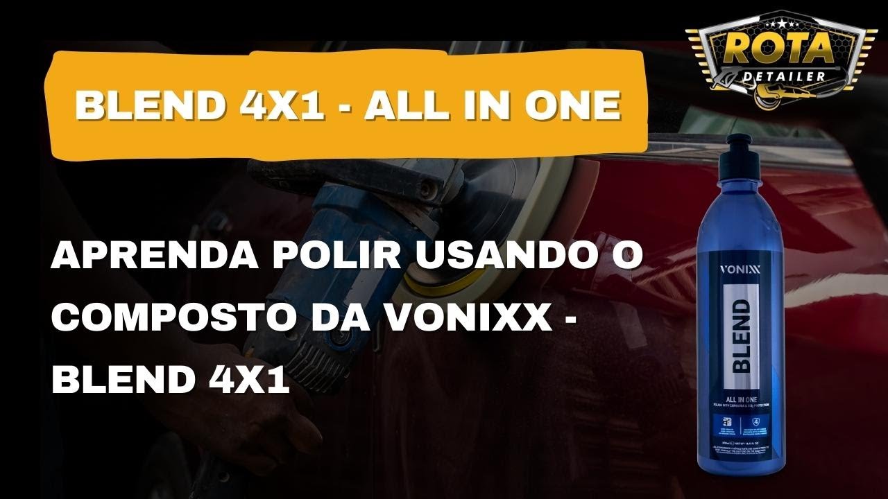 COMO USAR A BLEND ALL IN ONE - POLIMENTO EM 1 ETAPA