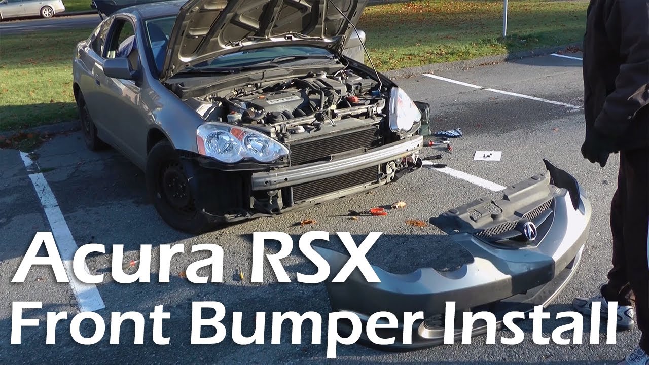 Acura RSX (2002-2006): Front Bumper Replacement.