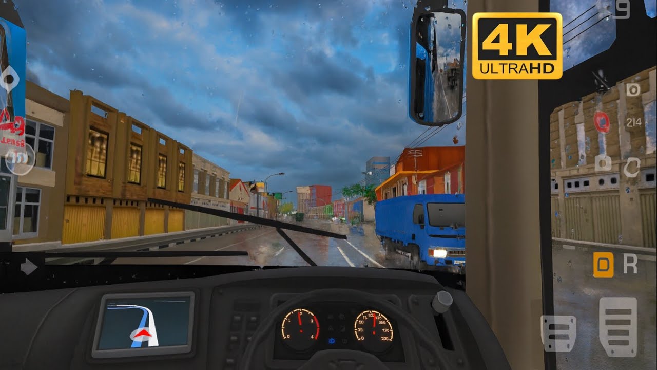 Bus Simulator Idonesia Gameplay |4k Ultra Graphics New update 