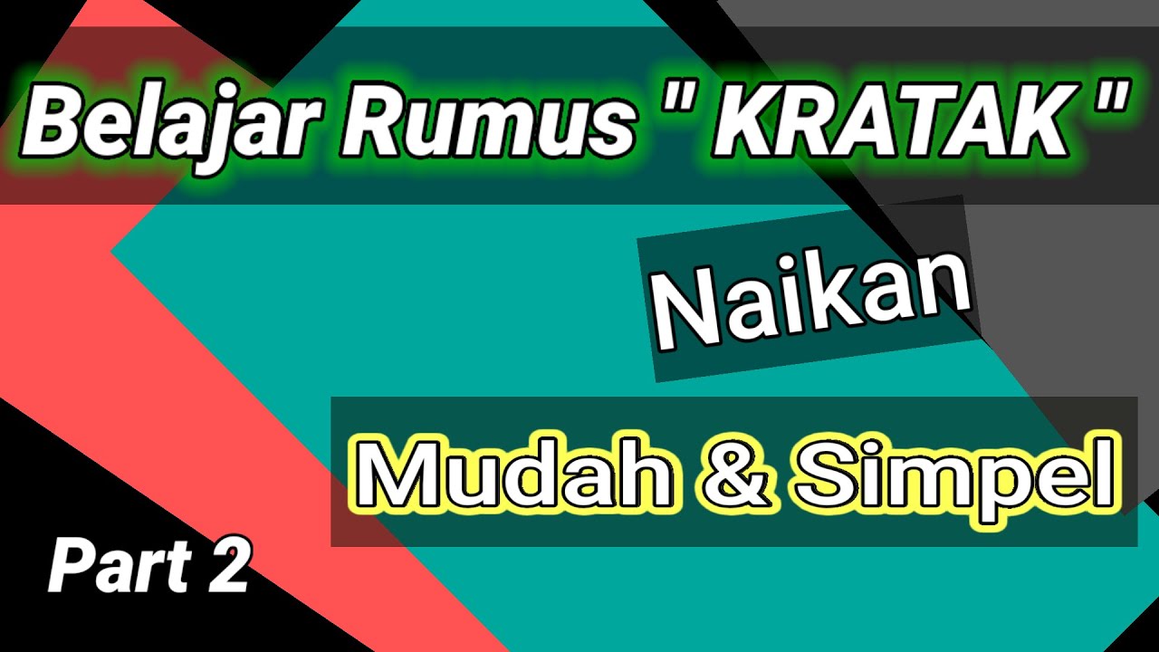 BELAJAR KRATAKAN PUKULAN NAIK