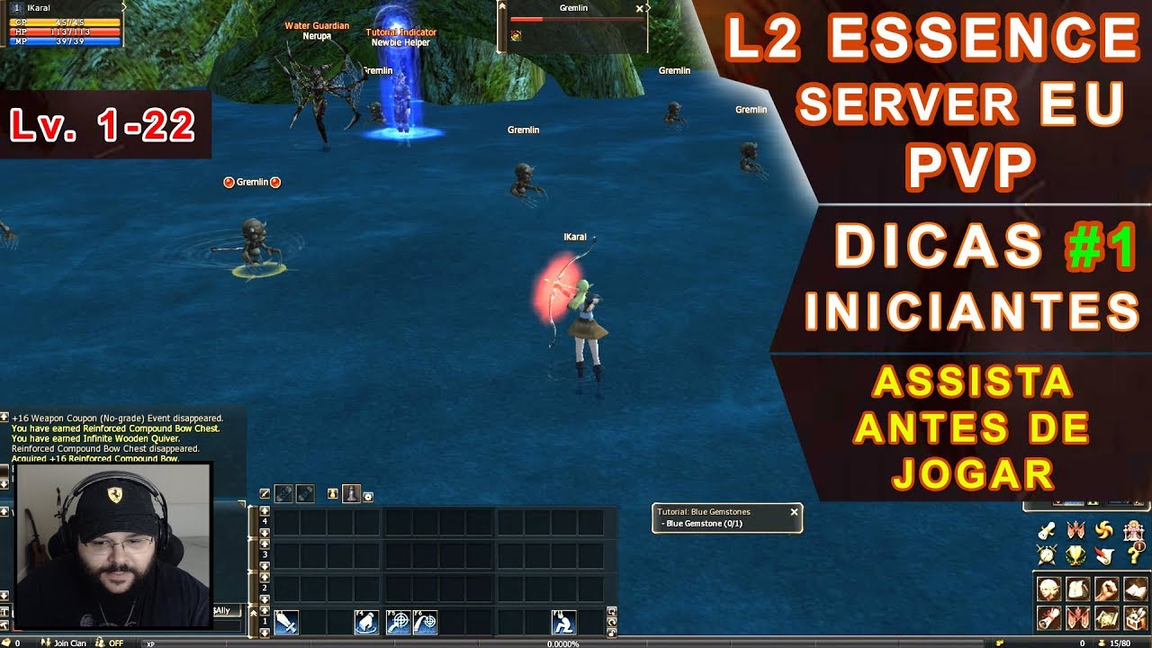 Lineage 2 Essence EU - Assista antes de Jogar (Dicas para Iniciantes) Lv. 1-22 | Parte #1