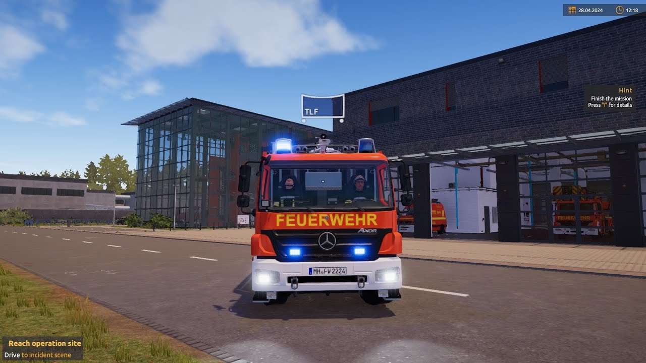 Emergency call 112 - the firefighting simulation 2 - part7 -  small MVA leads to a huge   Discovery